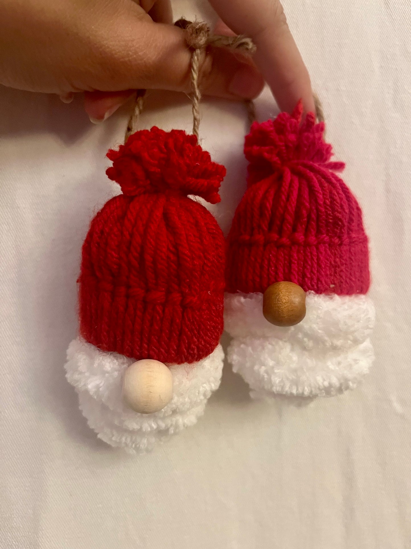 Santa Gnome Ornament