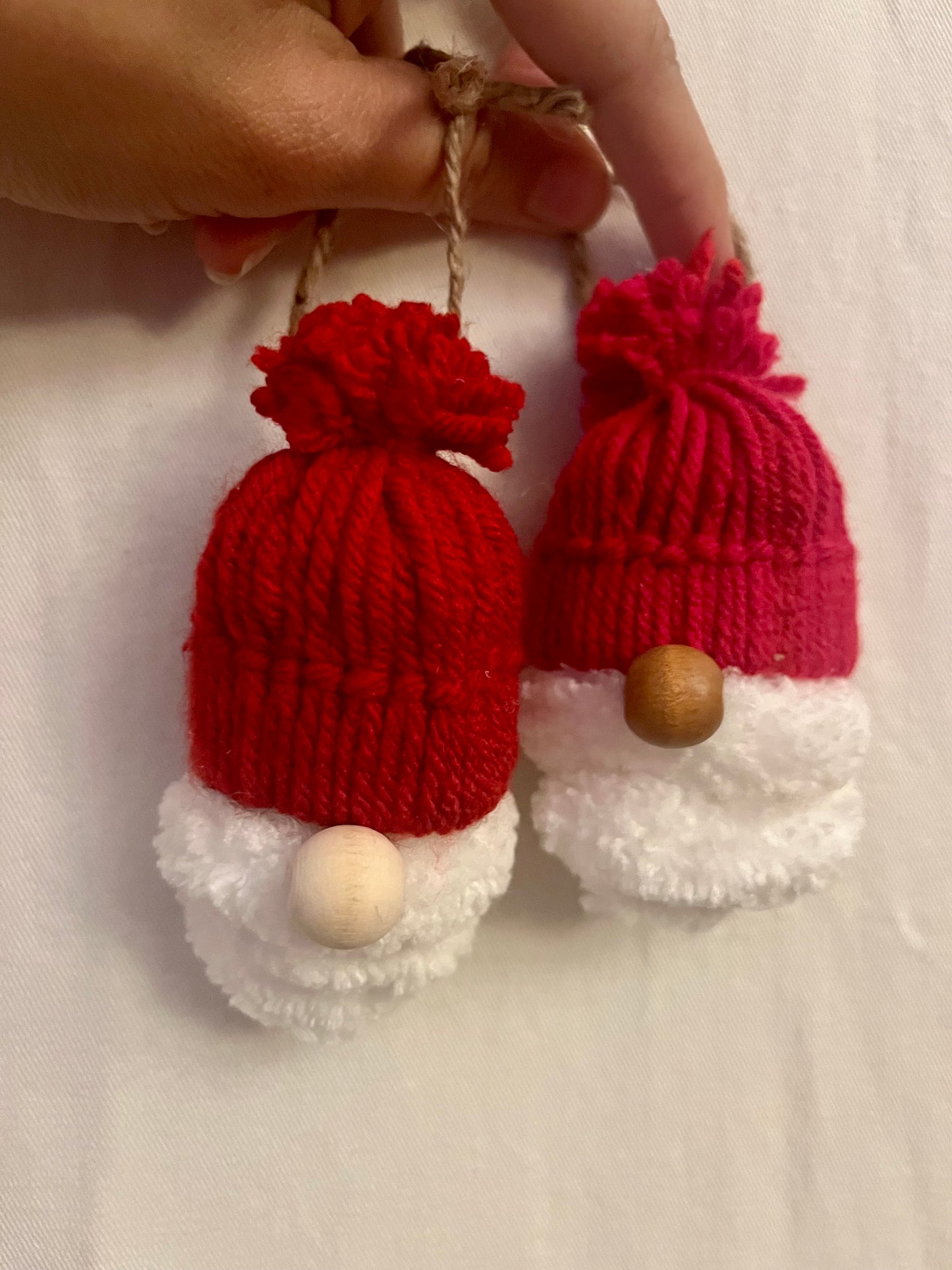 Santa Gnome Ornament