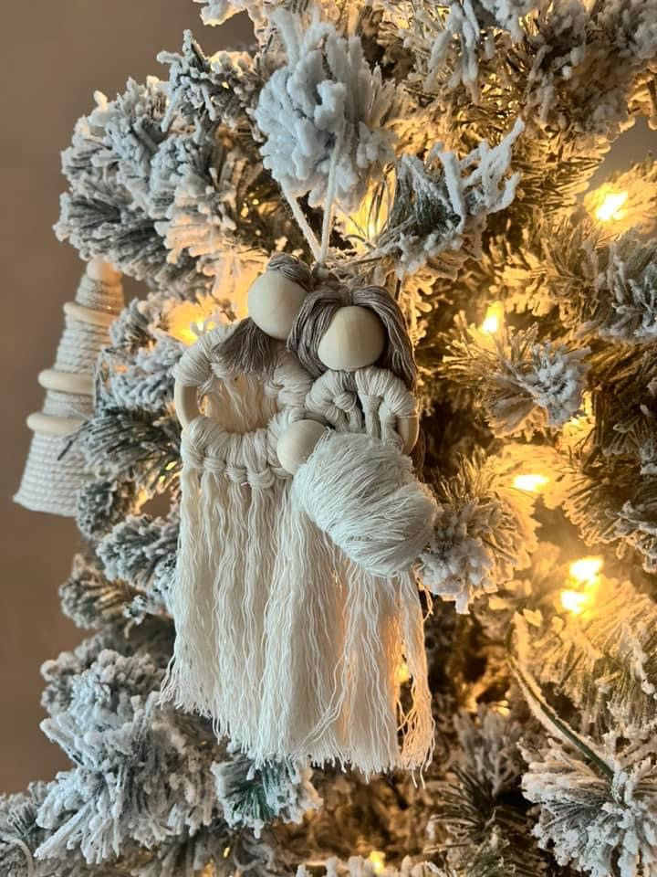 Mary, Joseph, & Baby Jesus Ornament