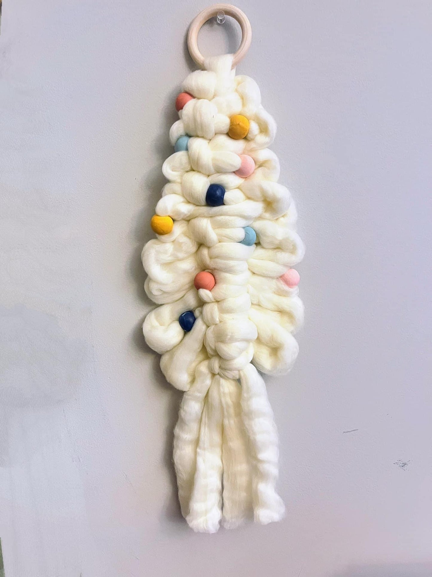 Wool Christmas Tree Wall Hanging