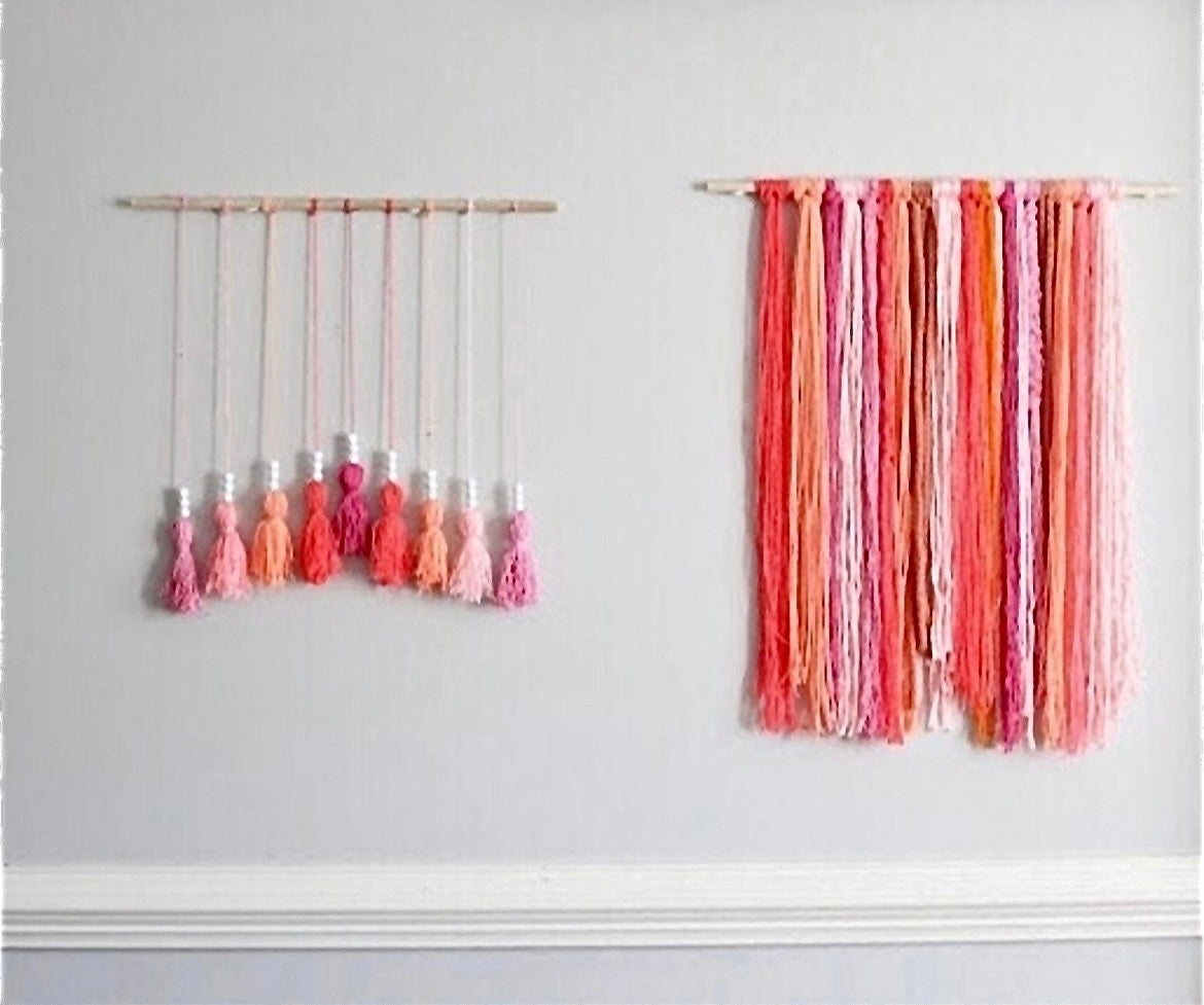Bright Pinks Wall Hanging