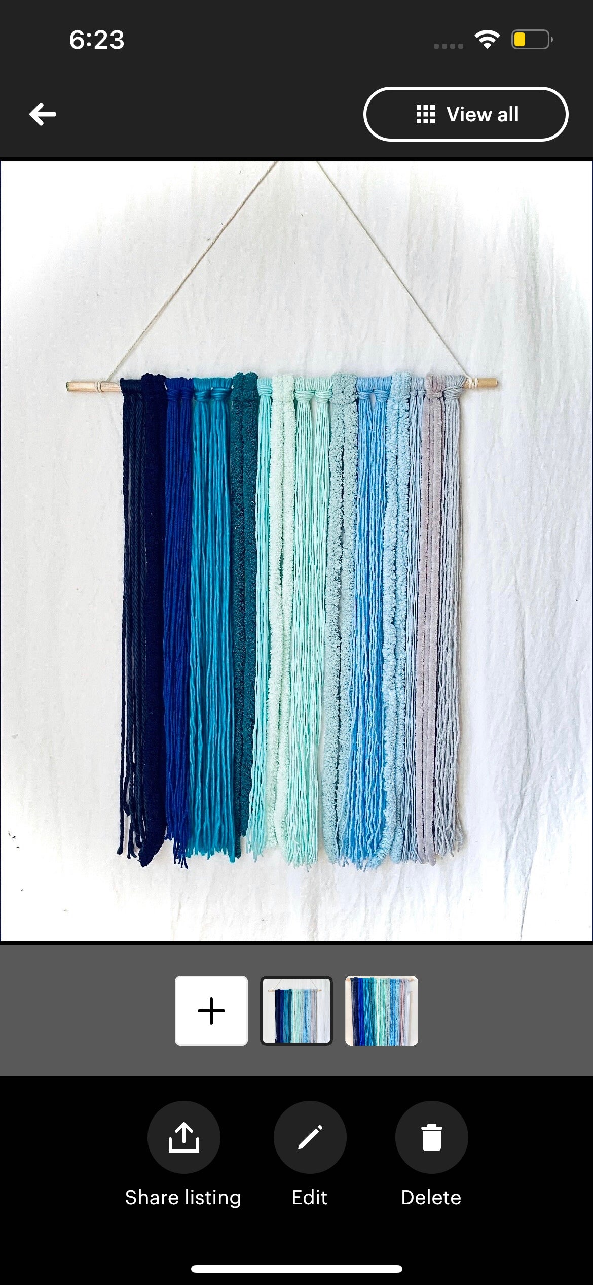 Island Ombré Wall Hanging