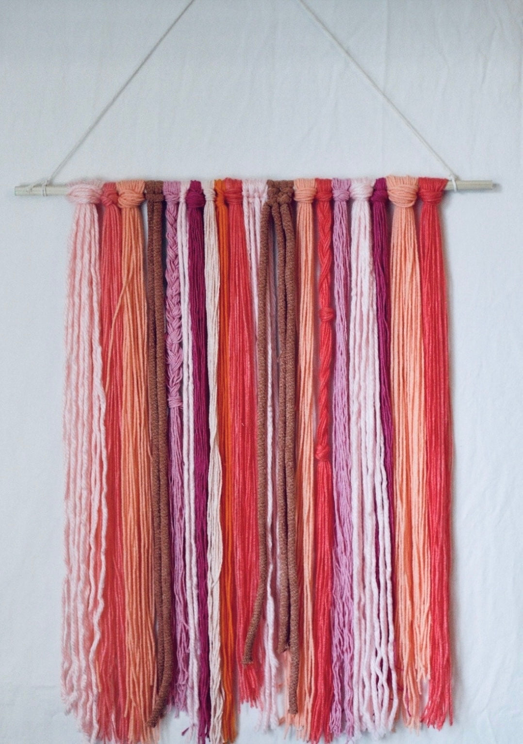 Bright Pinks Wall Hanging