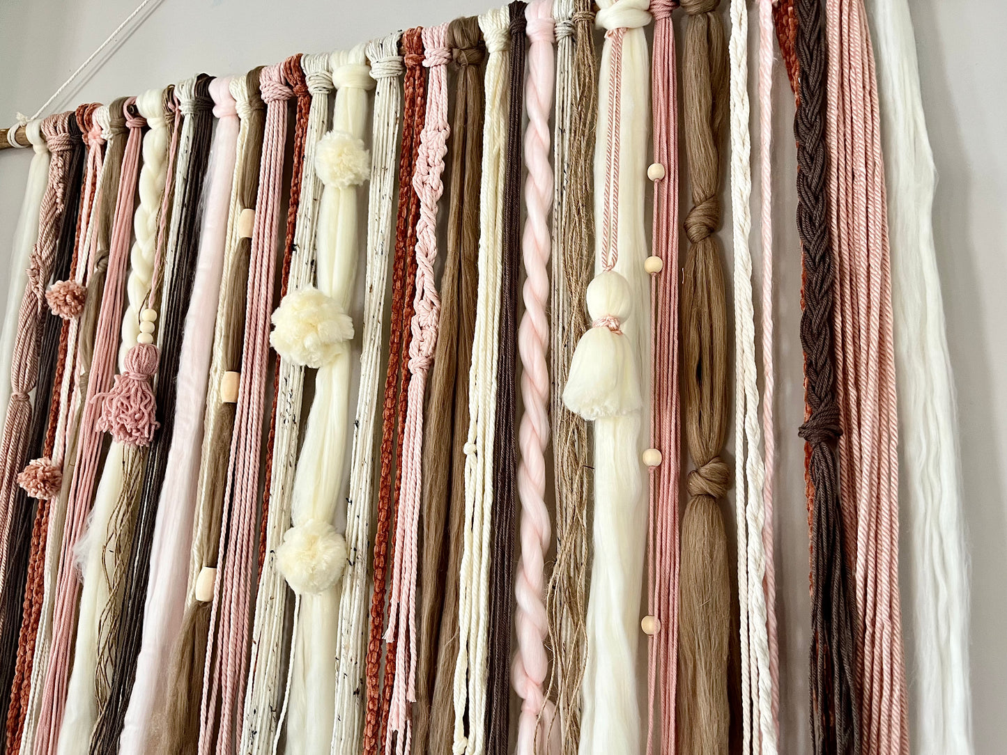Coffee & Rose Large-Scale Wall Hanging