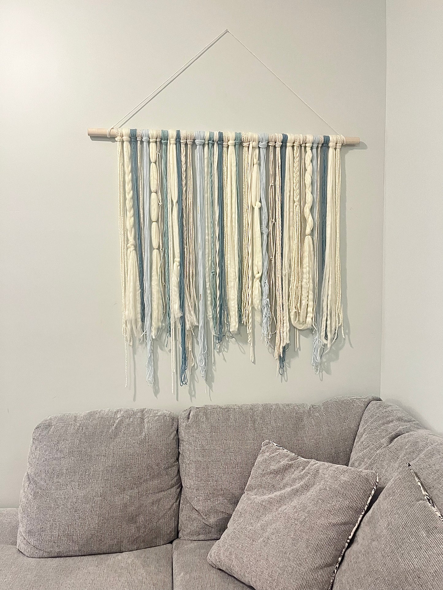 Large Scale Custom Textured Wall Hanging