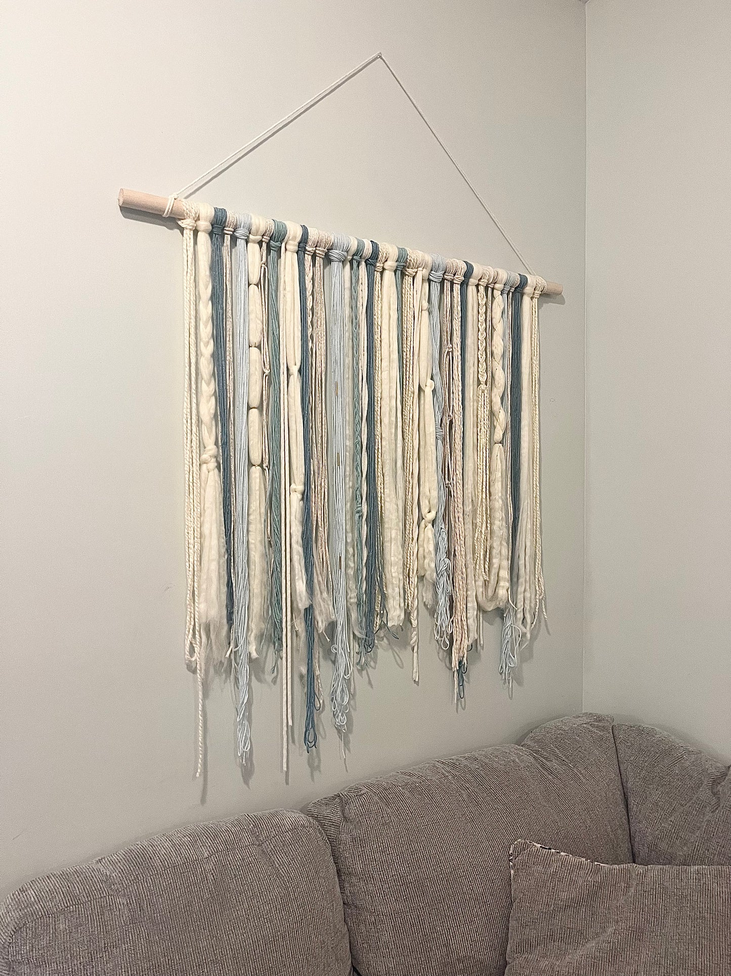 Large Scale Custom Textured Wall Hanging