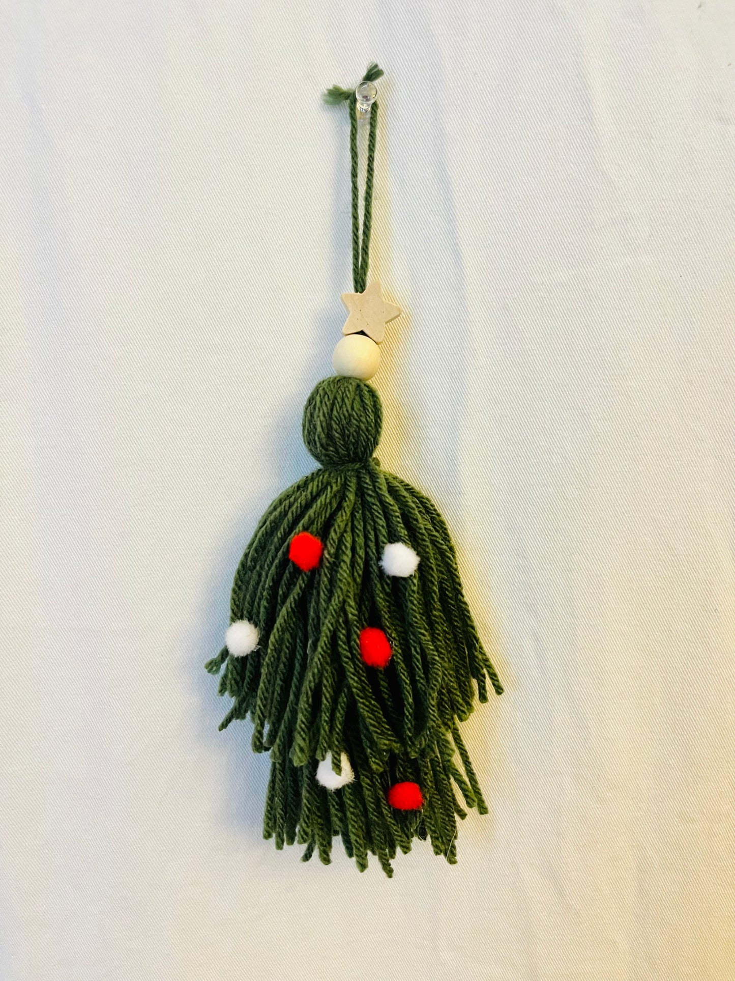 Christmas Tree Tassel Ornament