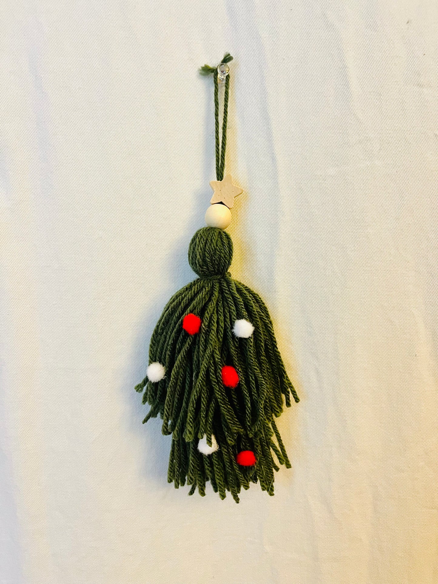 Christmas Tree Tassel Ornament