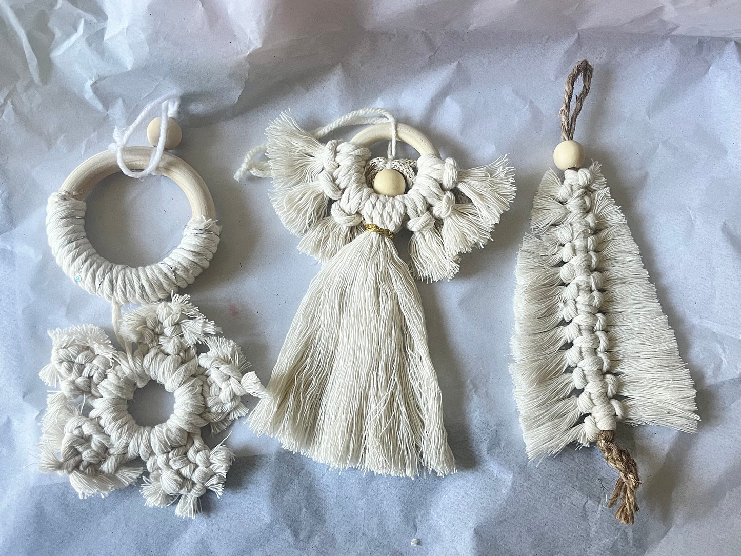 Angel Macrame Ornament