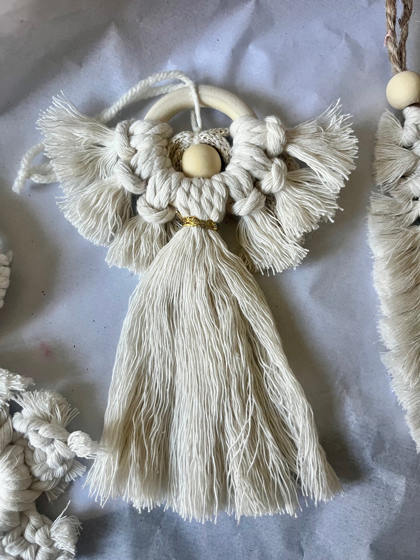 Angel Macrame Ornament