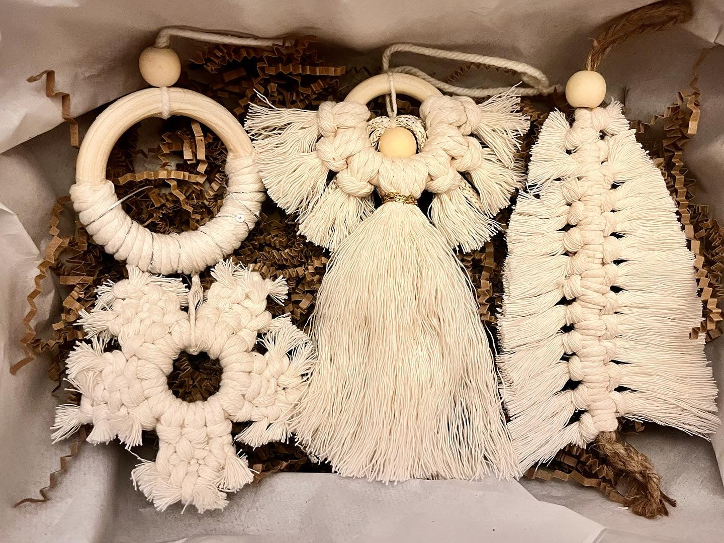 Angel Macrame Ornament